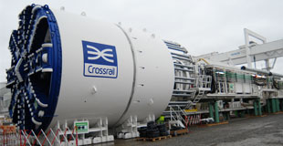 First Crossrail TBM ready to ship