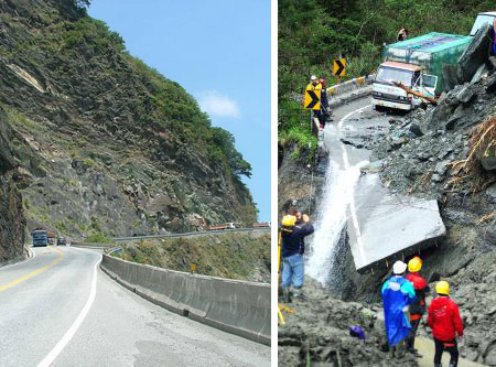 Suhua Highway, spectacular and dangerous