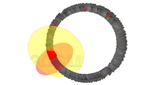 3D face mapping for TBM headings