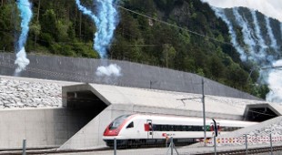 57km Gotthard tunnel opening celebrations