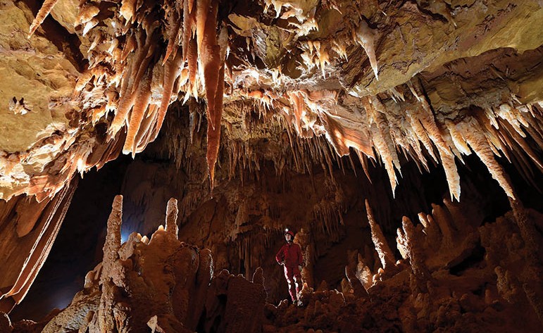 Close encounter with a cavern