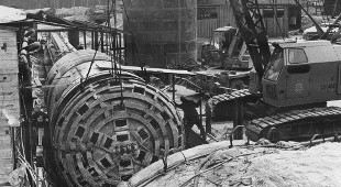 Original 1979 TBM for Severomuysky service tunnel