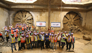 Double breakthrough for Delhi Metro