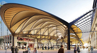 Design of new HS2 concourse in Euston