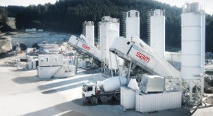 Mobile concrete facilities for flexibility