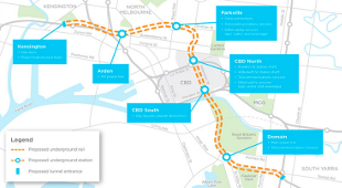 Melbourne Metro PPP construction underway 