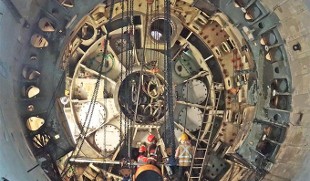 Blind-hole TBM dismantling in Singapore