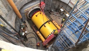 Pipe-jacking drive for Ghana power plant