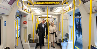 Queen at London Underground 150th celebrations