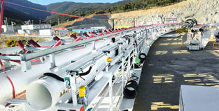 Franco-Spanish cable tunnel success